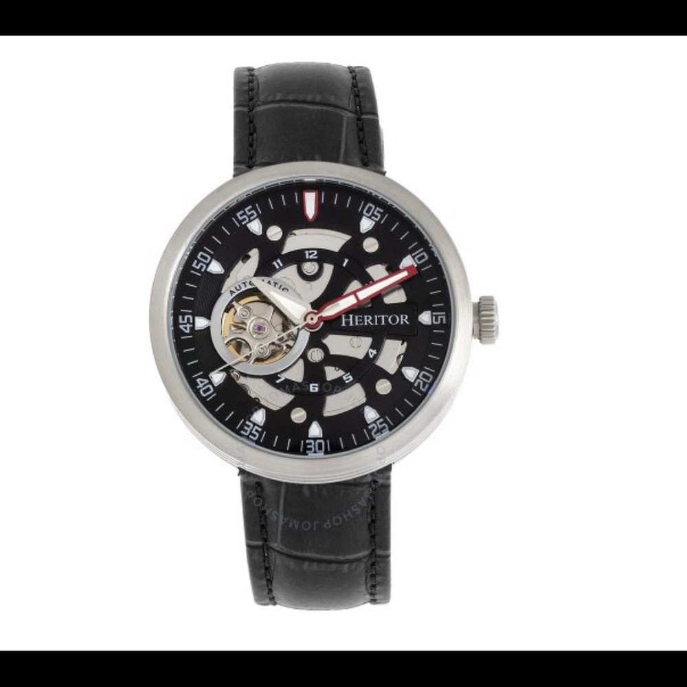 Jasper Automatic Black Dial Men's Watch